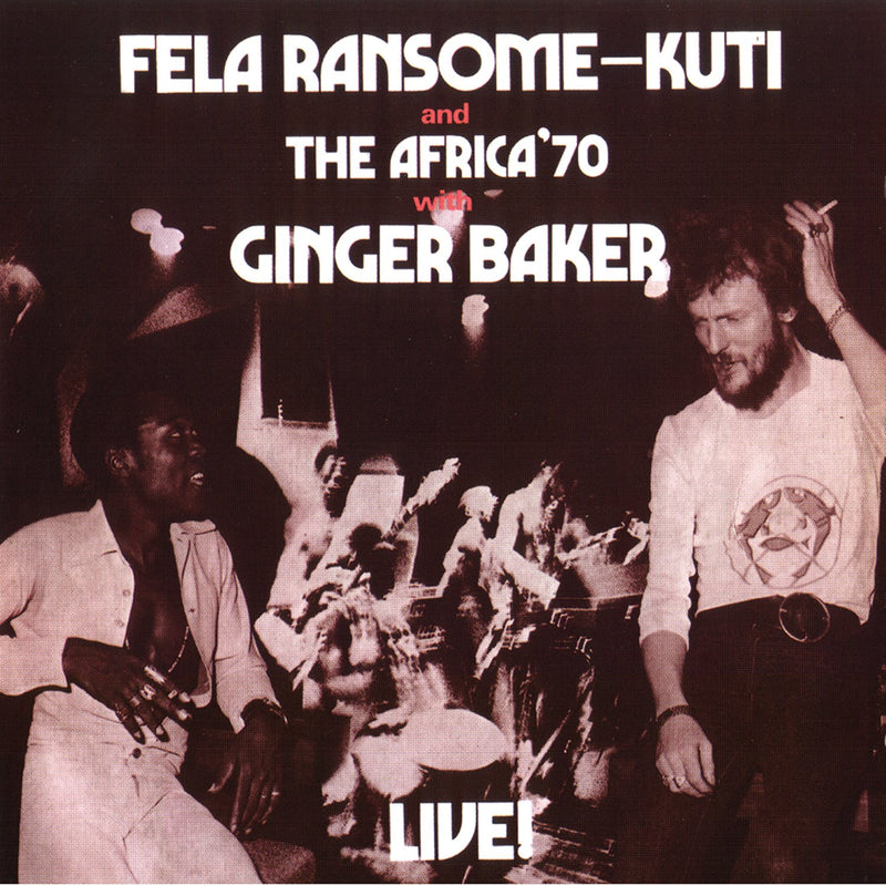 Fela Kuti - Fela Live With Ginger Baker (Vinyl)