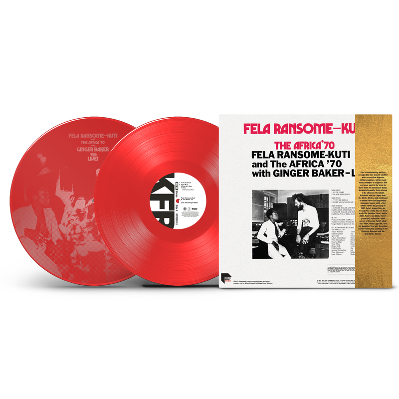 Fela Kuti: Live! with Ginger Baker (50th Anniversary Edition Vinyl 