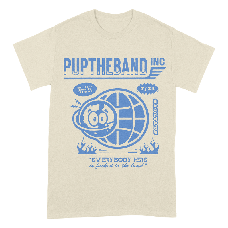 PUP - PUPTHEBAND Inc. World Wide T-shirt